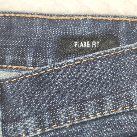 CALVIN KLEIN WOMENS JEANS    FLARE FIT SIZE 10 - Picture 5 of 15